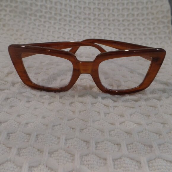 RYAN SIMKHAI Denver Blue Light Blocking Brown Frame Reading Glasses 1.75 - Picture 5 of 5